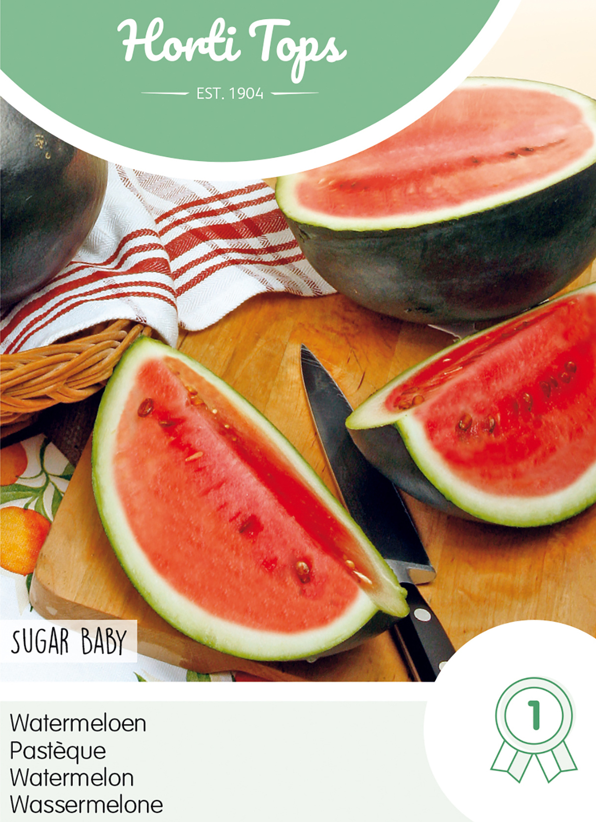 Wassermelone Sugar Baby, Citrullus lanatus