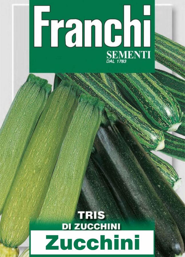 Zucchini Samen, drei klassische Sorten