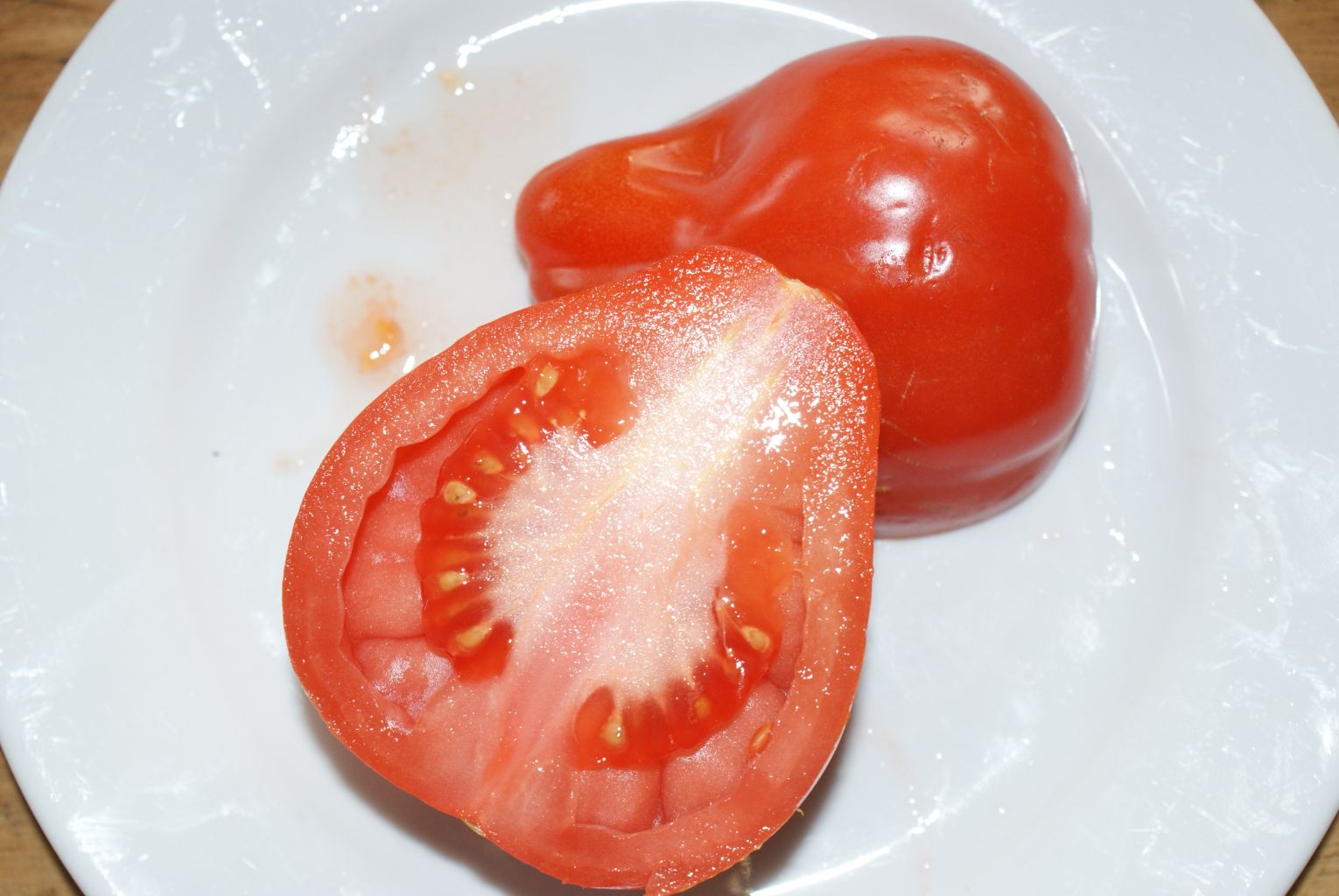 Tomaten Cour di Bue Fleischtomate Ochsenherz Jungpflanze, Pflanz