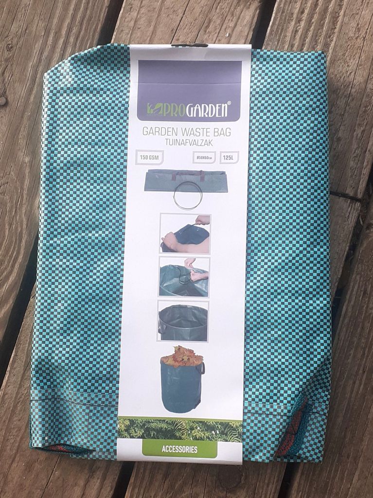 125-Liter Garten Abfallbeutel – Reißfest & Wiederverwendbar für Garten- und Grünabfälle